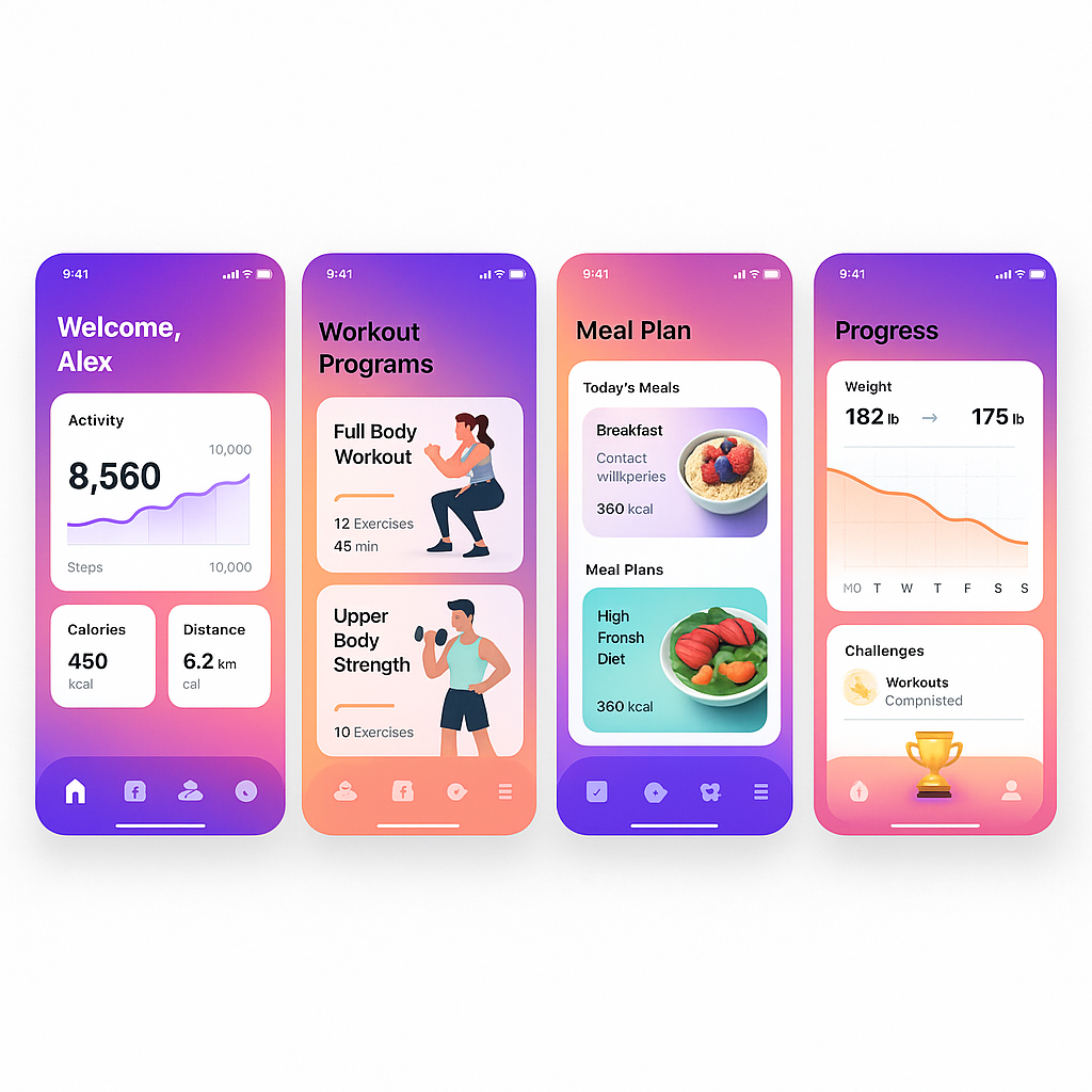 PulseFit — Fitness Mobile App