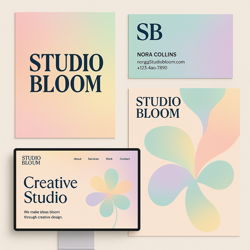 StudioBloom — Creative Agency Brand Identity