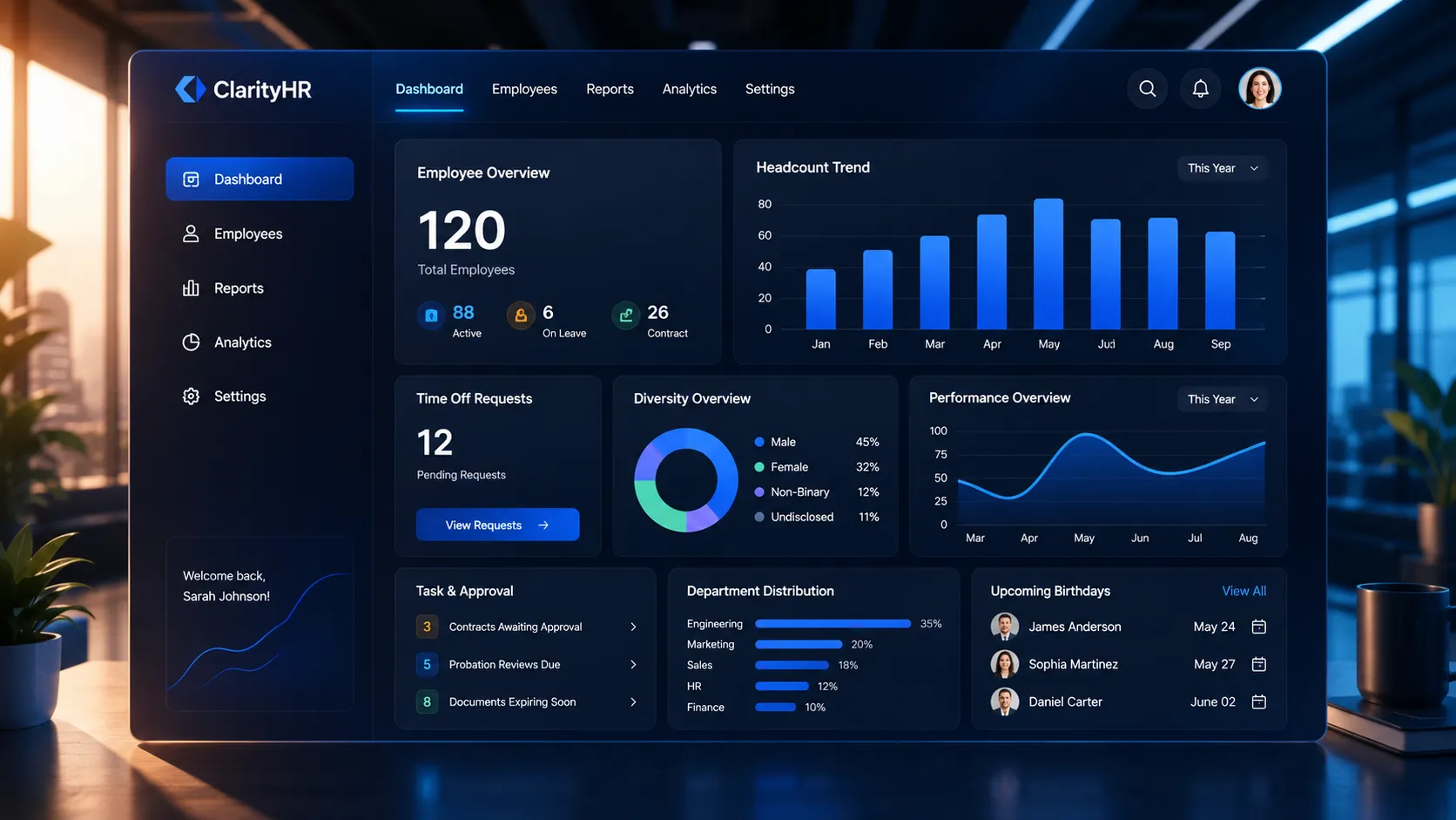 ClarityHR — Corporate HR Software