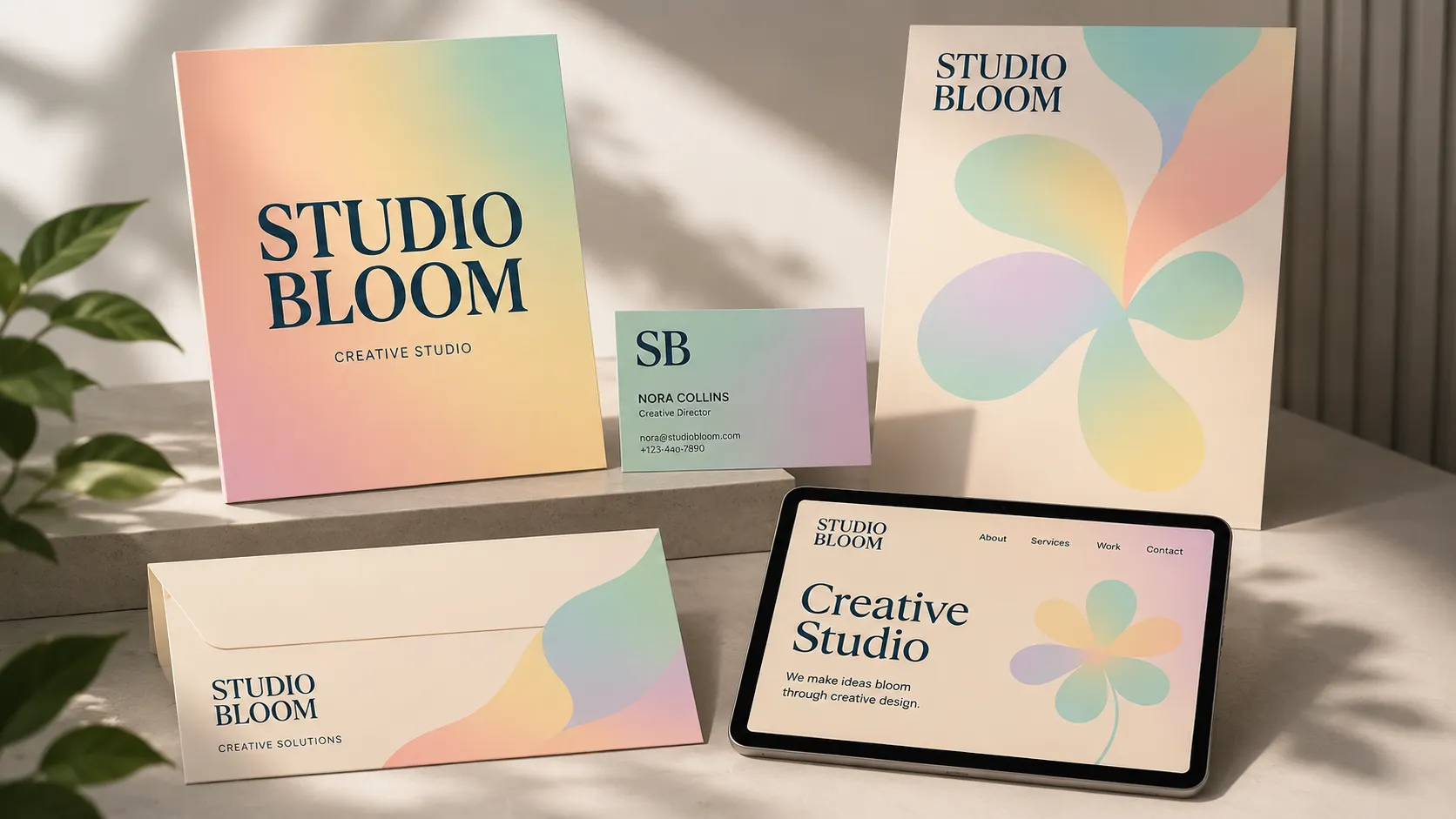 StudioBloom — Creative Agency Brand Identity